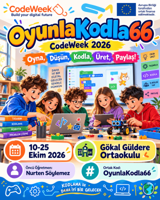 Oyunla Kodla 66 – Oyna, Düşün, Kodla, Üret, Paylaş!